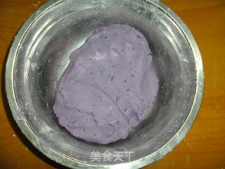 紫薯豆沙饼的做法步骤：4