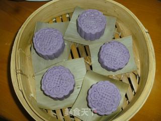 紫薯豆沙饼的做法步骤：9
