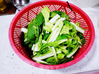 清炒白菜的做法步骤：1
