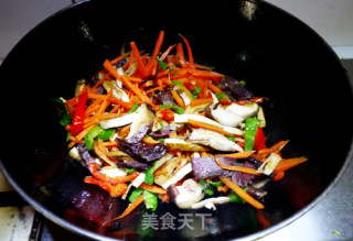 干煸牛肉条的做法步骤：14