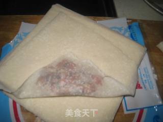 黑木耳瘦肉春卷的做法步骤：5