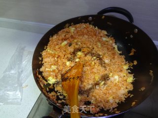 泡菜炒饭的做法步骤：4