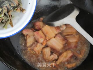 豇豆干烧肉的做法步骤：7