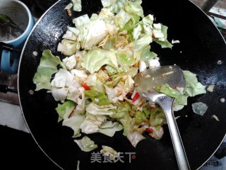 家常手撕包菜的做法步骤：5