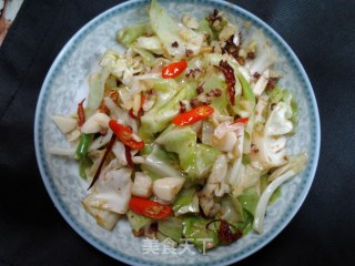 家常手撕包菜的做法步骤：6