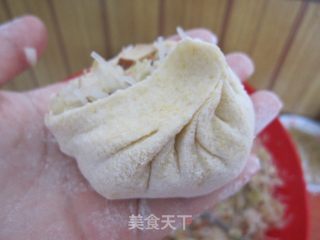 黄面素包子的做法步骤：12