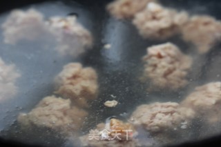 菠菜丸子汤的做法步骤：5