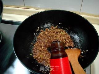 家常肉末烧豆腐的做法步骤：3
