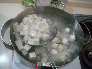 家常肉末烧豆腐的做法步骤：5