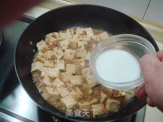 家常肉末烧豆腐的做法步骤：8
