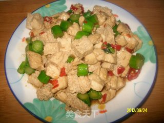 ✿鸡丁豆腐✿的做法步骤：14