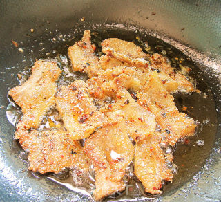 煎肉的做法步骤：6