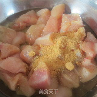 另一种口味【芝香鸡米花】的做法步骤：2