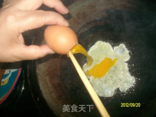 ✿鸡蛋炒韭菜✿的做法步骤：6