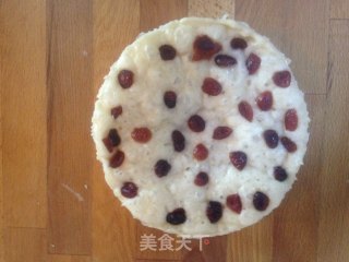 松软的酸甜的蔓越莓发糕的做法步骤：10