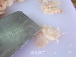 圆滴像月亮般的【月亮虾饼】的做法步骤：3