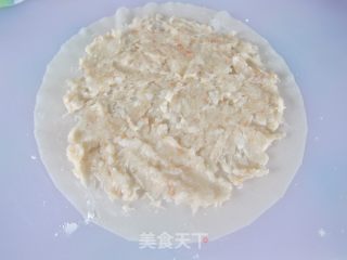 圆滴像月亮般的【月亮虾饼】的做法步骤：10