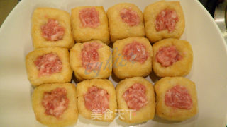 不考验厨艺的宴客菜【豆腐酿】的做法步骤：4