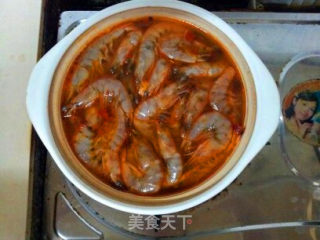 鲜虾粉丝煲的做法步骤：12