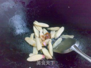 子姜炒腰片的做法步骤：6