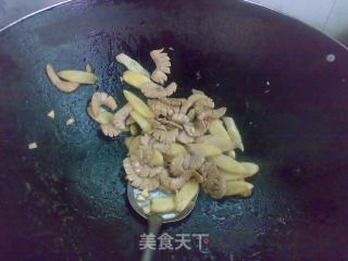子姜炒腰片的做法步骤：7