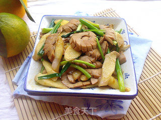 子姜炒腰片的做法步骤：9