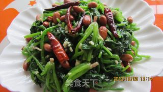 果仁菠菜的做法步骤：11