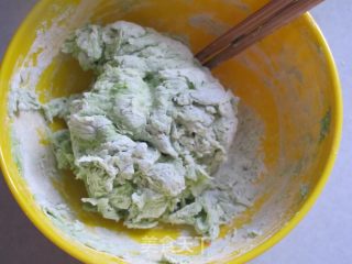 绿野仙踪——菜汁猫耳朵的做法步骤：5