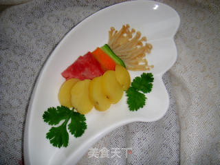 蚝豉金针菇小土豆的做法步骤：15