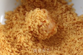 炸红萝卜丸的做法步骤：7