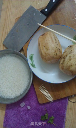 糯米莲藕的做法步骤：1