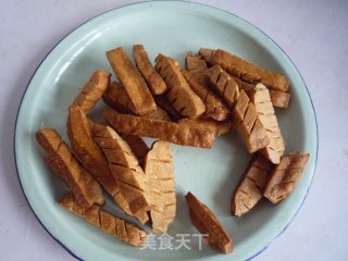 香芹酱香干的做法步骤：5
