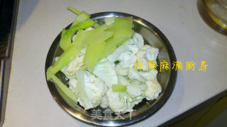 炝炒花椰菜的做法步骤：1