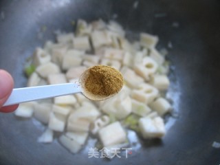 糖醋藕丁的做法步骤：6