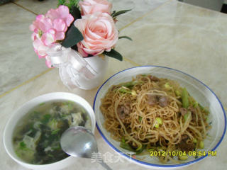 紫菜虾皮豆腐汤的做法步骤：7