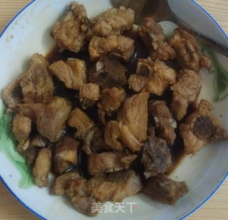 蒜香糖醋排骨的做法步骤：3