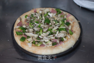 披萨-松软饼底的做法步骤：7