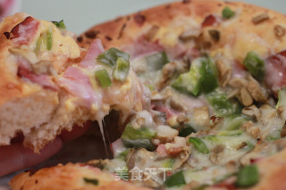 披萨-松软饼底的做法步骤：10