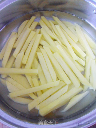 【沙茶薯条】薯条的另一种口味的做法步骤：3