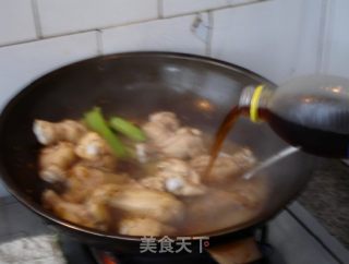 可乐鲜蘑翅根的做法步骤：6