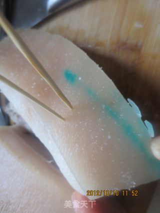 香芋焖扣肉的做法步骤：6
