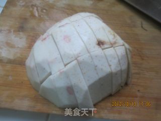香芋焖扣肉的做法步骤：10