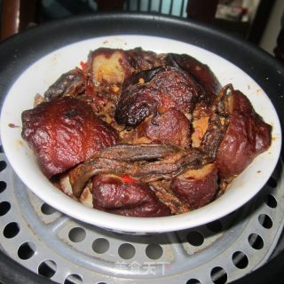 农家蒸肉的做法步骤：4
