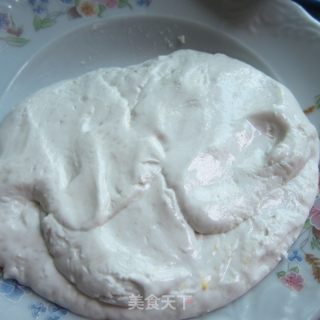 南瓜馅糯米巴的做法步骤：2
