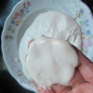 南瓜馅糯米巴的做法步骤：4