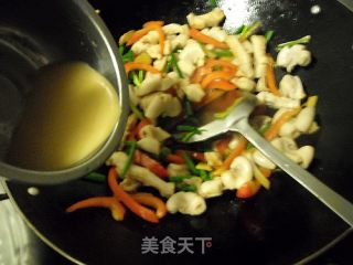 爆炒脆猪生肠的做法步骤：12