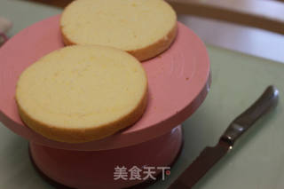 简单裱花生日蛋糕的做法步骤：6