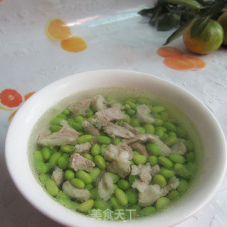 毛豆瘦肉汤的做法步骤：7