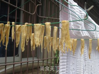 放心腐竹自己做的做法步骤：7