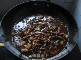 五花肉烧干豆角的做法步骤：5